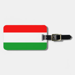 Etiqueta Para Maletas Bandera de Hungría