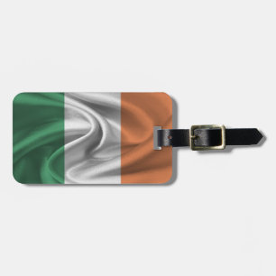 Etiqueta Para Maletas Bandera De Irlanda