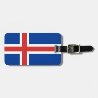 Etiqueta Para Maletas Bandera de Islandia Easy ID Personal