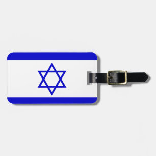 Etiqueta Para Maletas Bandera de Israel