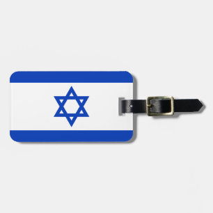 Etiqueta Para Maletas Bandera de Israel