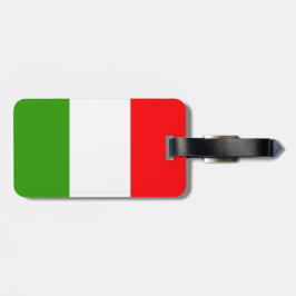 Etiqueta Para Maletas Bandera de Italia