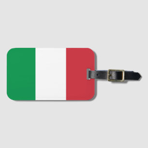 Etiqueta Para Maletas Bandera de Italia