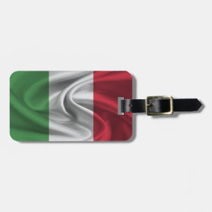 Etiqueta Para Maletas Bandera De Italia