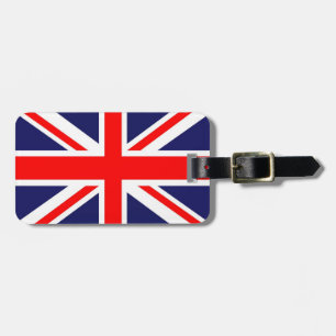 Etiqueta Para Maletas Bandera de Jack de Unión