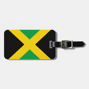 Etiqueta Para Maletas Bandera de Jamaica