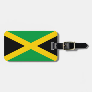 Etiqueta Para Maletas Bandera de Jamaica