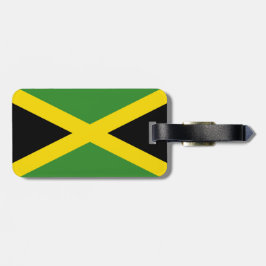 Etiqueta Para Maletas Bandera de Jamaica