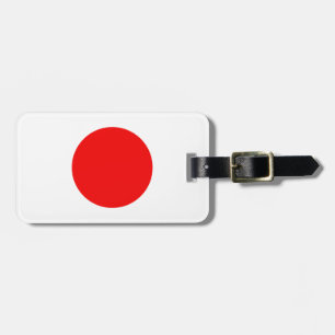 Etiqueta Para Maletas Bandera de Japón
