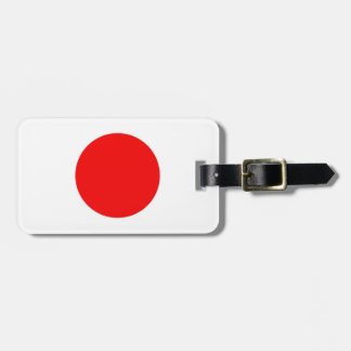 Etiqueta Para Maletas Bandera de Japón