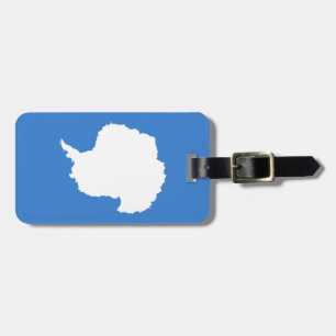 Etiqueta Para Maletas Bandera de la Antártida