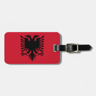 Etiqueta Para Maletas Bandera de la identificación fácil de Albania