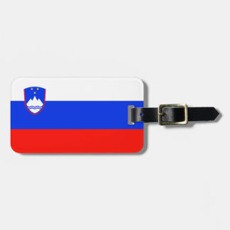 Etiqueta Para Maletas Bandera de la identificación fácil de Eslovenia