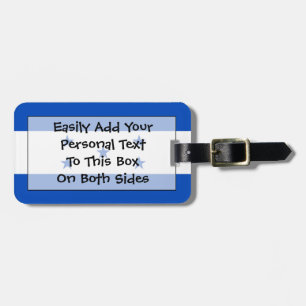 Etiqueta Para Maletas Bandera de la identificación fácil de Honduras