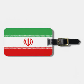 Etiqueta Para Maletas Bandera de la identificación fácil de Irán
