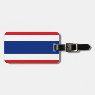 Etiqueta Para Maletas Bandera de la identificación fácil de Tailandia