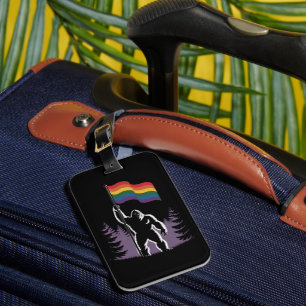 Etiqueta Para Maletas Bandera de la nueva orgullo progresista LGBTQ Bigf
