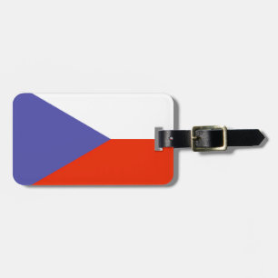 Etiqueta Para Maletas Bandera de la República Checa