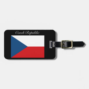 Etiqueta Para Maletas Bandera de la República Checa - Ceska Republika