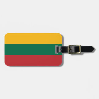 Etiqueta Para Maletas Bandera de Lituania