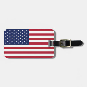 Etiqueta Para Maletas Bandera de los Estados Unidos