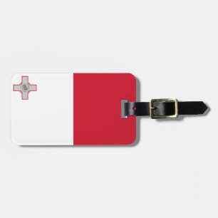 Etiqueta Para Maletas Bandera de Malta
