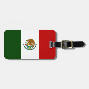 Etiqueta Para Maletas Bandera de México