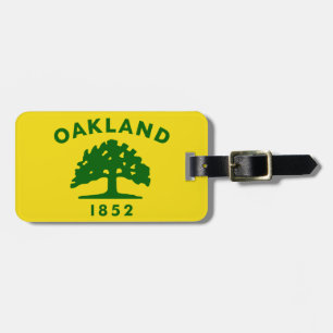 Etiqueta Para Maletas Bandera de Oakland, California
