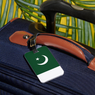 Etiqueta Para Maletas Bandera de Pakistán