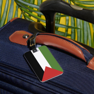 Etiqueta Para Maletas Bandera de Palestina