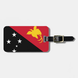 Etiqueta Para Maletas Bandera de Papúa Nueva Guinea Fácil ID personal