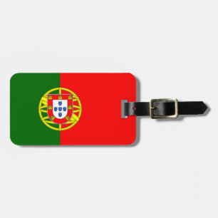 Etiqueta Para Maletas Bandera de Portugal