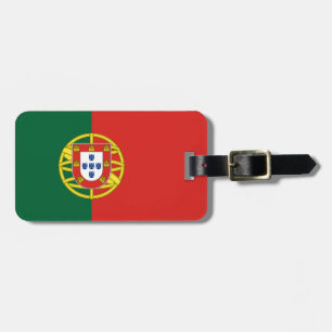 Etiqueta Para Maletas Bandera de portugal