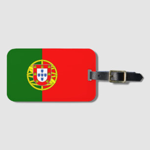 Etiqueta Para Maletas Bandera de Portugal