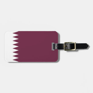 Etiqueta Para Maletas Bandera de Qatar Easy ID Personal