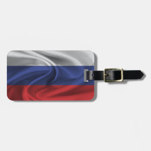 Etiqueta Para Maletas Bandera de Rusia