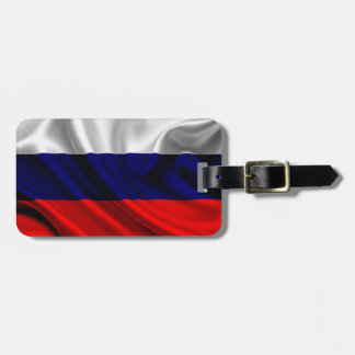 Etiqueta Para Maletas Bandera de Rusia, bandera rusa