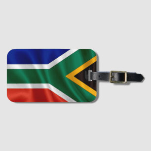 Etiqueta Para Maletas Bandera de SA