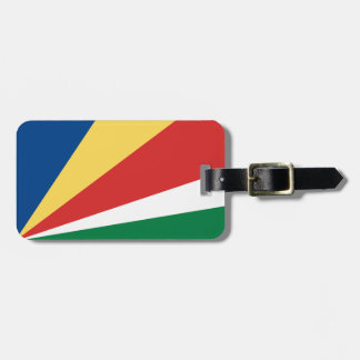 Etiqueta Para Maletas Bandera de Seychelles Easy ID Personal
