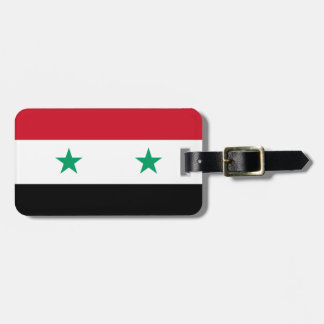 Etiqueta Para Maletas Bandera de Siria Fácil identificación personal