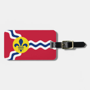 Etiqueta Para Maletas Bandera de St. Louis, Missouri
