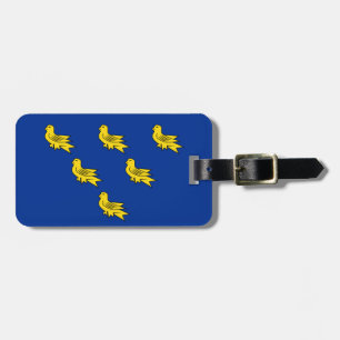 Etiqueta Para Maletas Bandera de Sussex