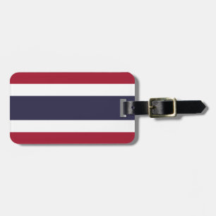 Etiqueta Para Maletas Bandera de Tailandia