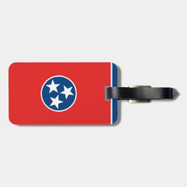 Etiqueta Para Maletas Bandera de Tennessee