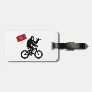 Etiqueta Para Maletas Bandera de Tennessee para ciclismo de pie