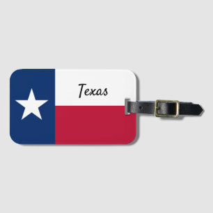 Etiqueta Para Maletas bandera de Texas