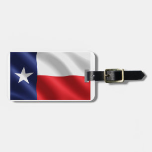 Etiqueta Para Maletas Bandera de Texas para el equipaje-etiqueta-correa