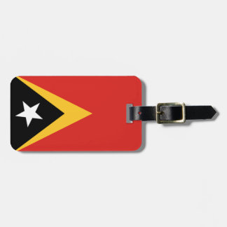 Etiqueta Para Maletas Bandera de Timor Oriental, identificación personal