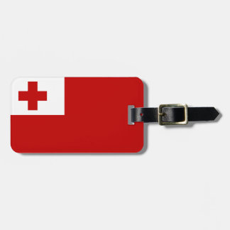 Etiqueta Para Maletas Bandera de Tonga Easy ID Personal
