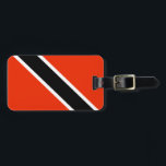 Etiqueta Para Maletas Bandera de Trinidad y Tobago<br><div class="desc">Bandera de Trinidad y Tobago</div>